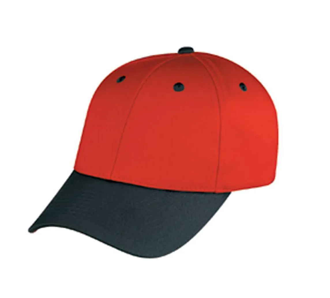 1 Dozen Cotton Twill Baseball 6 Panel Low Crown Hats Caps Wholesale Bulk