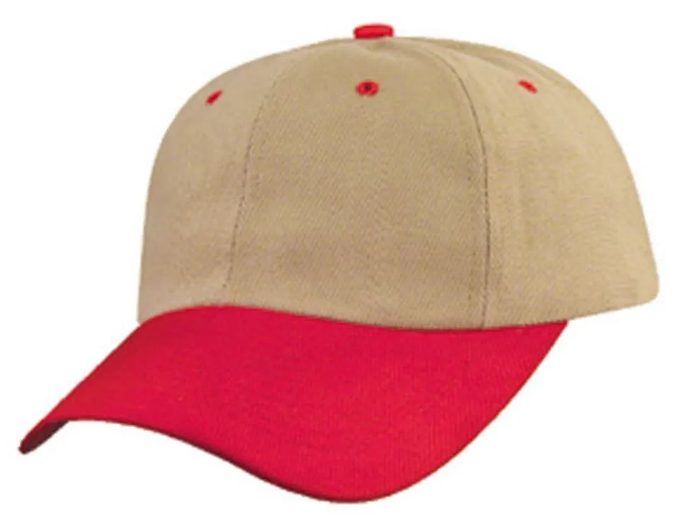1 Dozen Heavy Brushed Cotton Low Crown 6 Panel Baseball Hats Caps Wholesale Bulk
