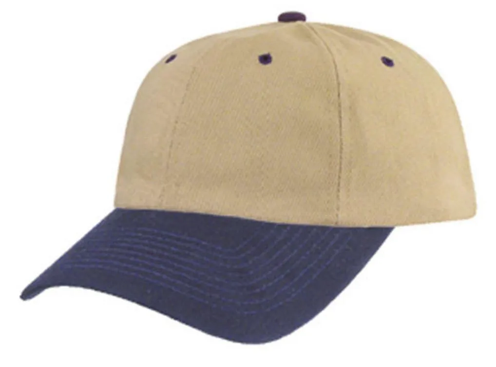 1 Dozen Heavy Brushed Cotton Low Crown 6 Panel Baseball Hats Caps Wholesale Bulk