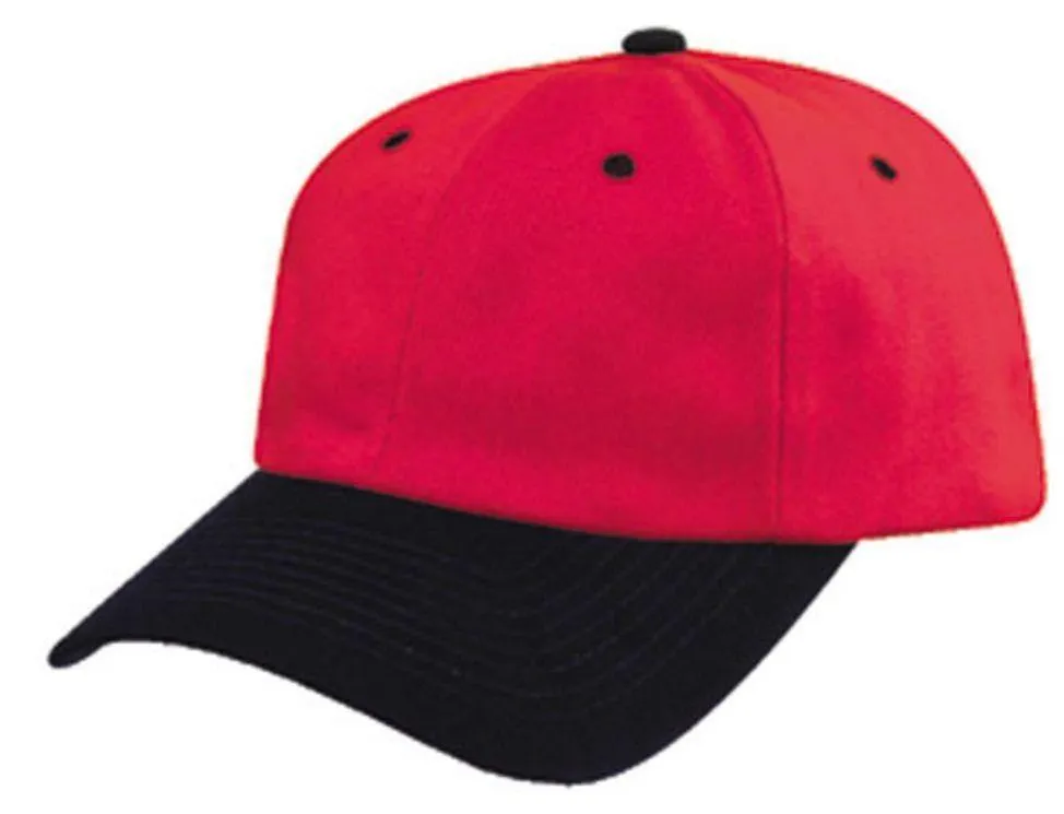 1 Dozen Heavy Brushed Cotton Low Crown 6 Panel Baseball Hats Caps Wholesale Bulk
