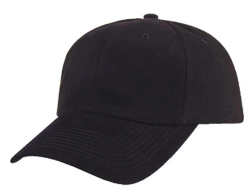 1 Dozen Heavy Brushed Cotton Low Crown 6 Panel Baseball Hats Caps Wholesale Bulk