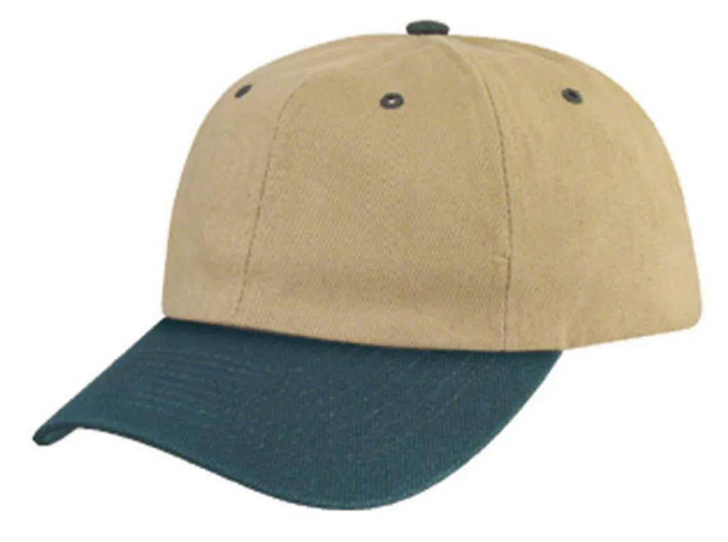 1 Dozen Heavy Brushed Cotton Low Crown 6 Panel Baseball Hats Caps Wholesale Bulk