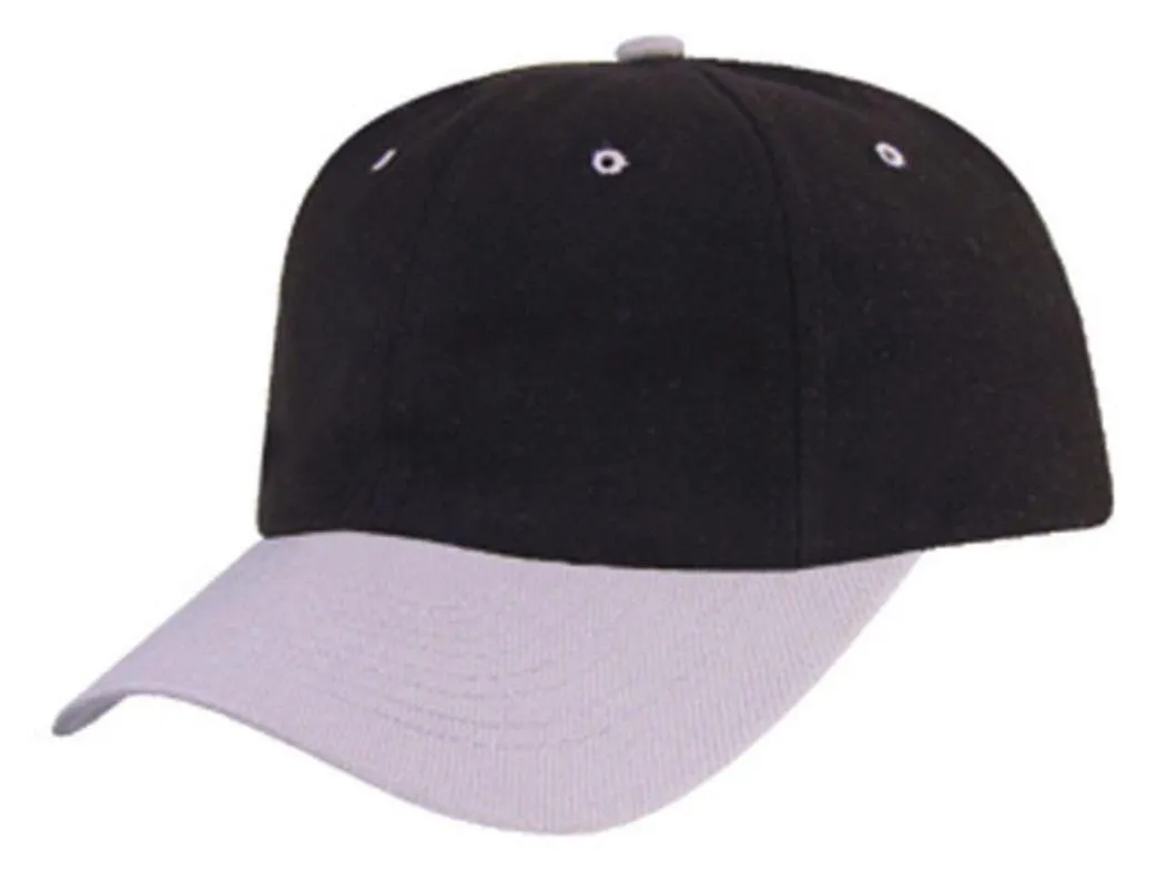 1 Dozen Heavy Brushed Cotton Low Crown 6 Panel Baseball Hats Caps Wholesale Bulk