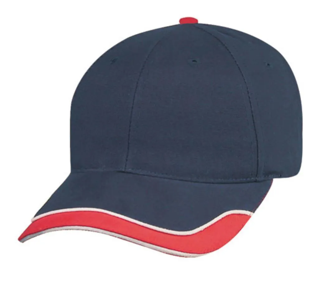 1 Dozen Low Crown Racing Baseball Hats Caps U-Cap Sandwich Cotton Wholesale Bulk