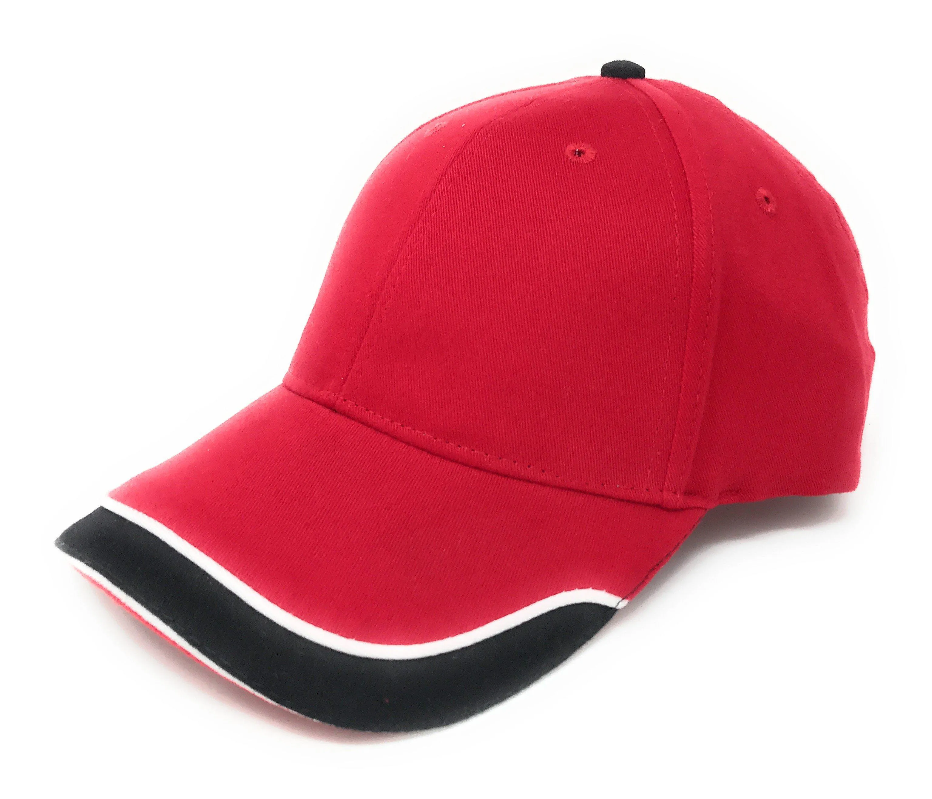 1 Dozen Low Crown Racing Baseball Hats Caps U-Cap Sandwich Cotton Wholesale Bulk
