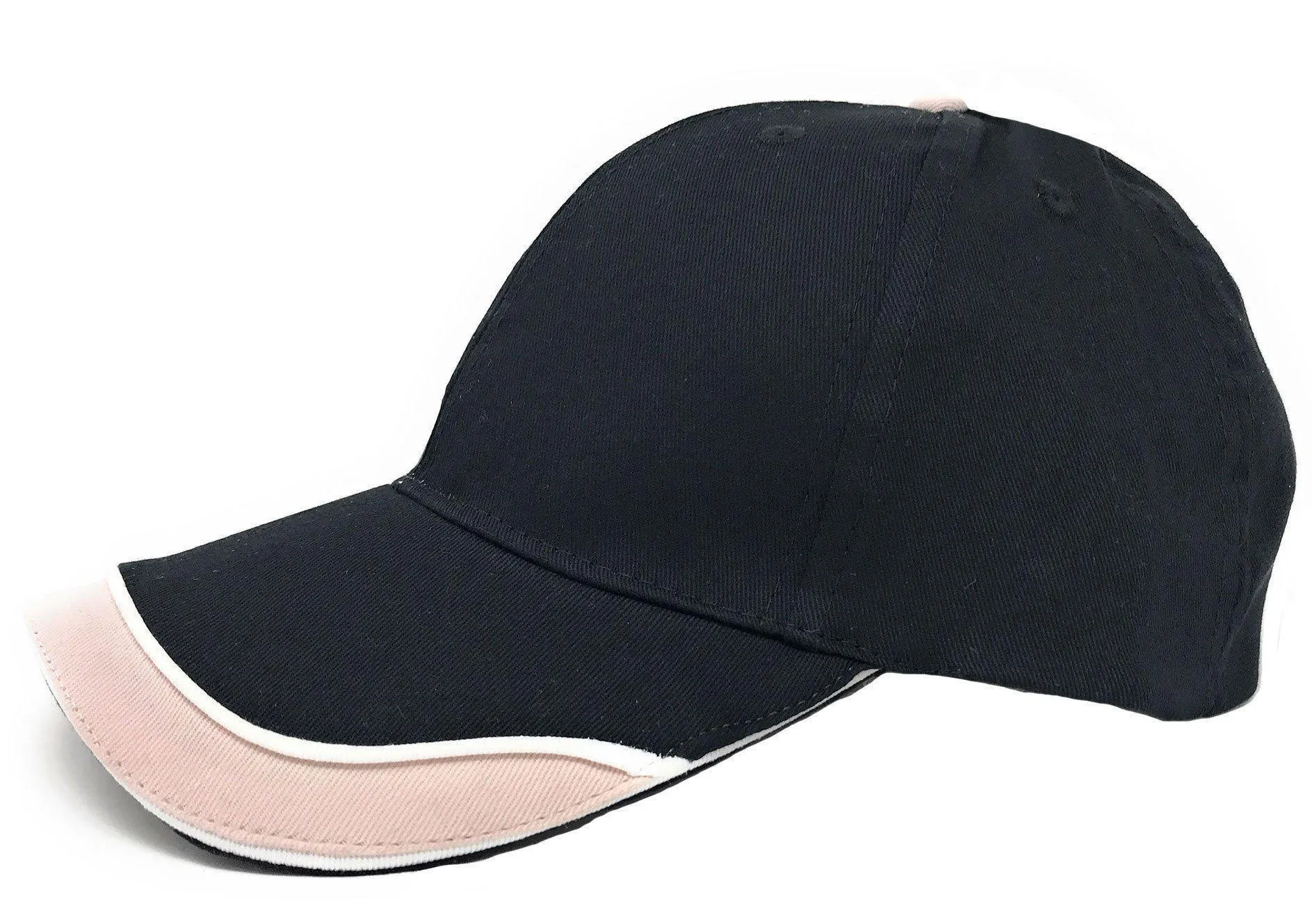 1 Dozen Low Crown Racing Baseball Hats Caps U-Cap Sandwich Cotton Wholesale Bulk
