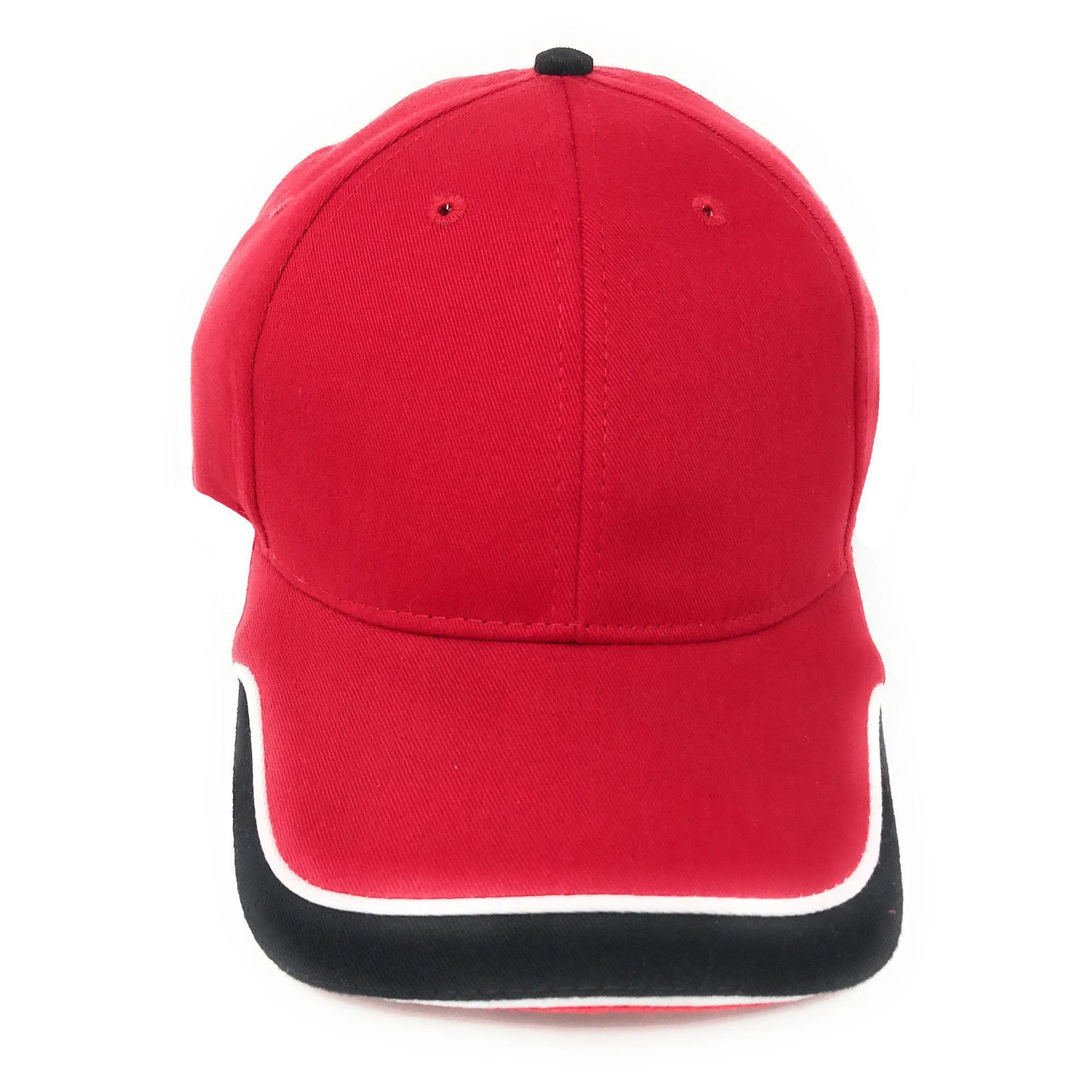 1 Dozen Low Crown Racing Baseball Hats Caps U-Cap Sandwich Cotton Wholesale Bulk