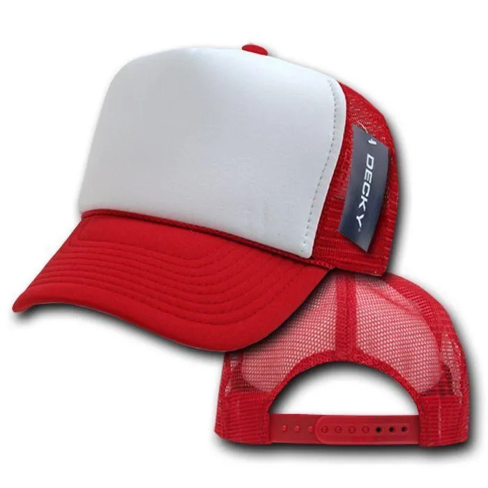 100 Decky Vintage New Trucker Hat Hats Cap Caps Snapback Wholesale Bulk Lot