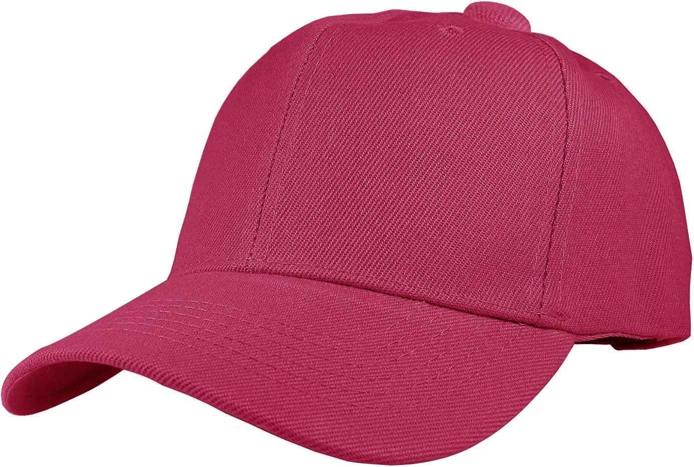 12 Pack Wholesale Unisex Plain Solid Color Adjustable Baseball Caps Hats