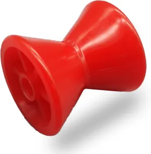 3" Boat Trailer Roller Poly Bow Roller fits 1/2" Shaft, Polyurethane