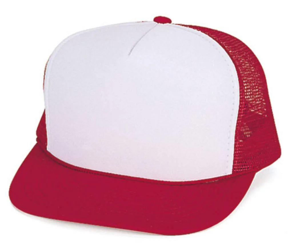 5 Hats Lot Youth Boys Girls Kids Foam Mesh 5 Panel Baseball Caps  Wholesale Bulk