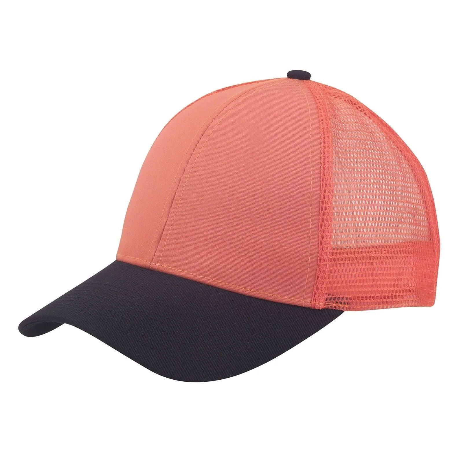 75 Lot Low Crown Cotton Twill 6 Panel Mesh Baseball Trucker Hats Wholesale Bulk