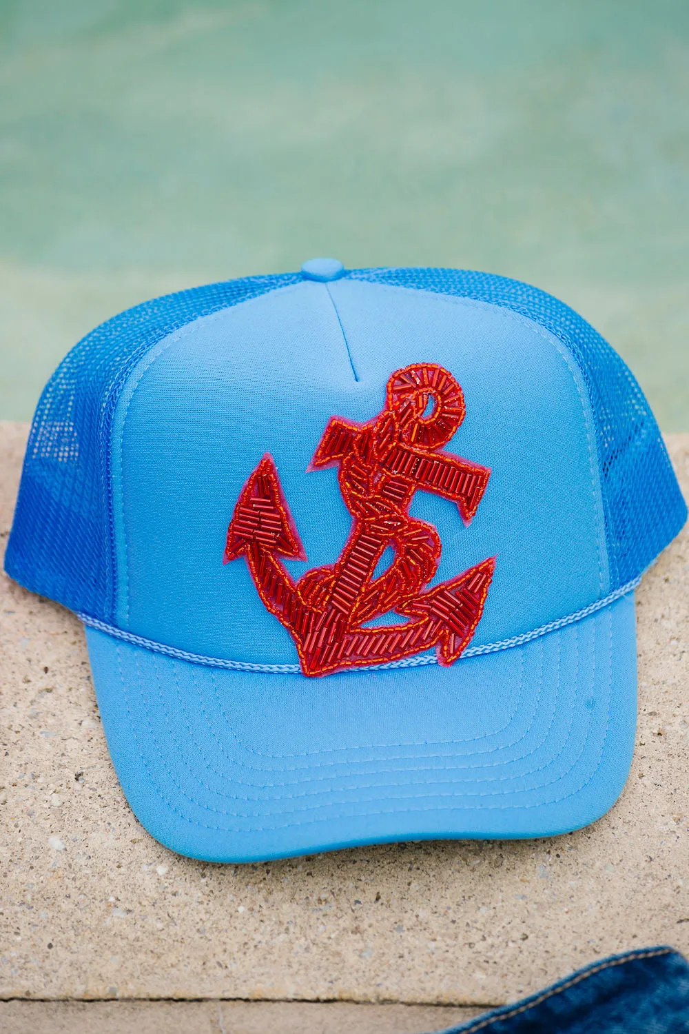 ANCHOR PATCH TRUCKER HATS