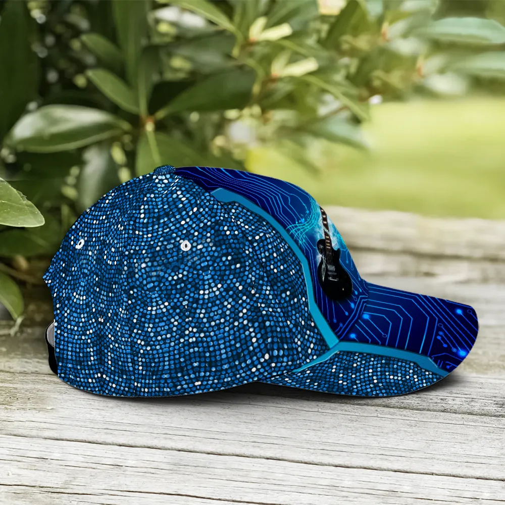 Baseball Cap For Guitar Bass Lovers Future Tech Style Coolspod