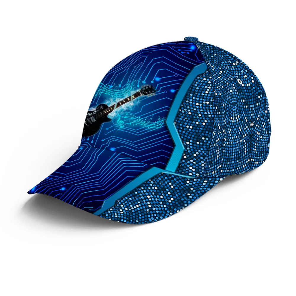 Baseball Cap For Guitar Bass Lovers Future Tech Style Coolspod