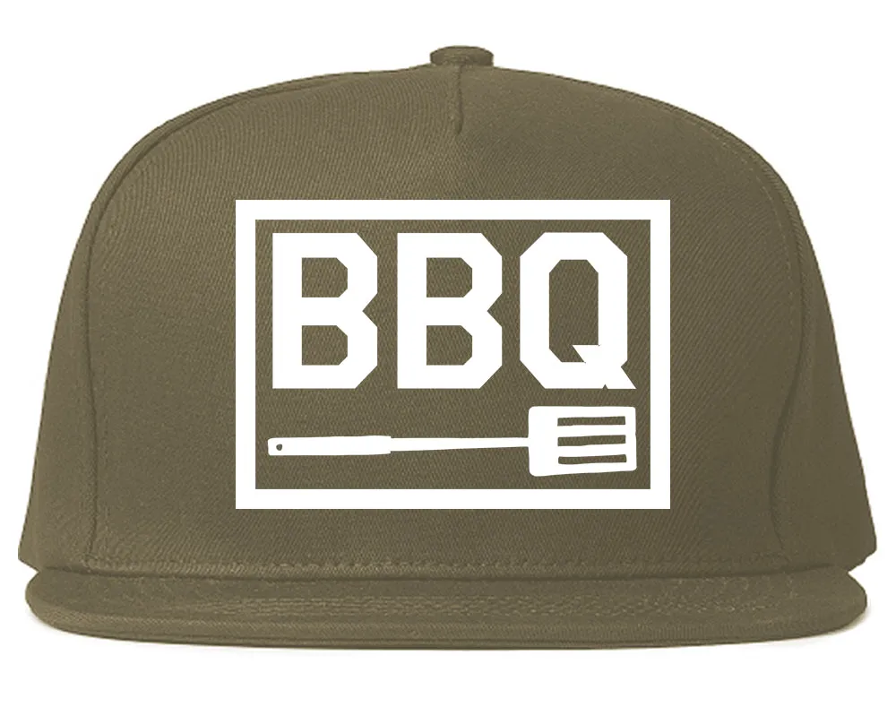 BBQ Barbecue Spatula Mens Snapback Hat