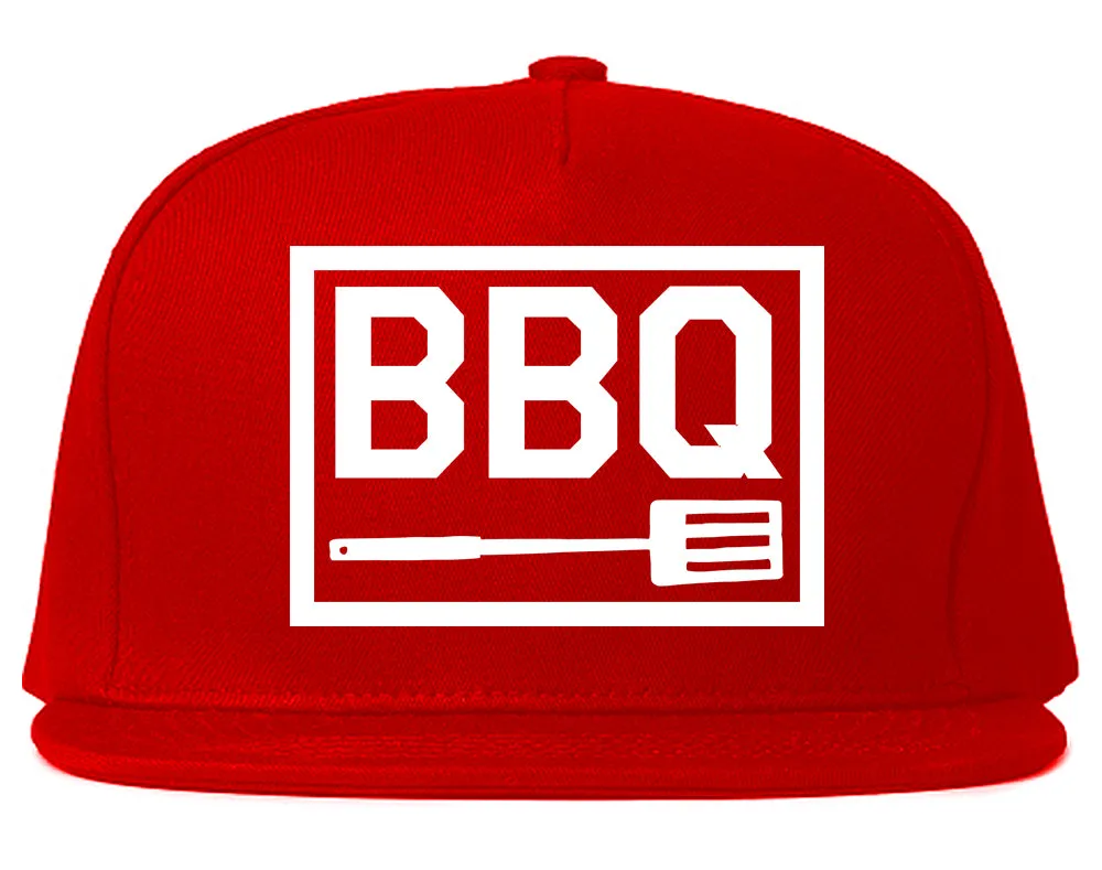 BBQ Barbecue Spatula Mens Snapback Hat