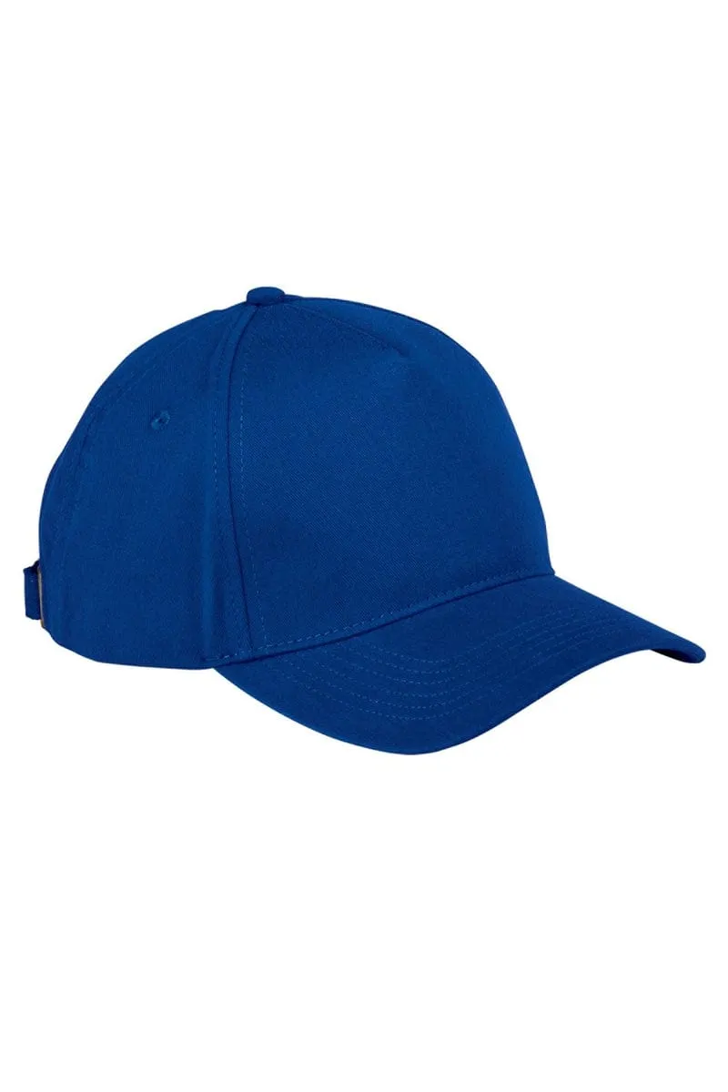 Big Accessories BX034: 5-Panel Brushed Twill Cap