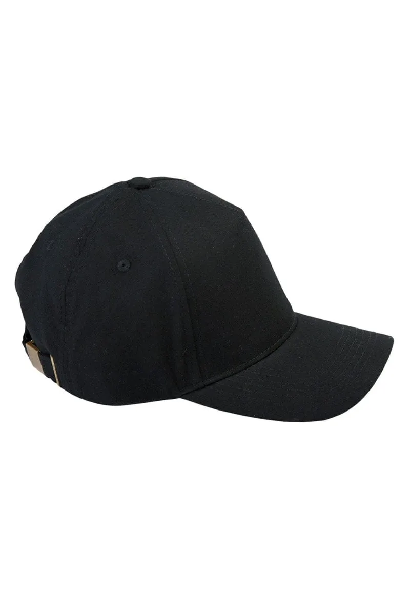 Big Accessories BX034: 5-Panel Brushed Twill Cap