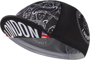 Black Cycling Cap - Polyester Funny Cycling Hat-Under Helmet - Cycling Helmet Liner Breathable&Sweat Uptake