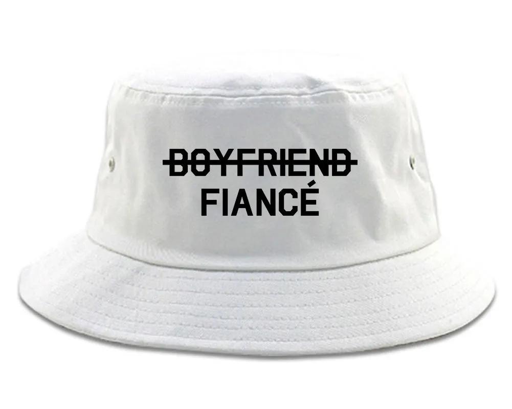 Boyfriend Fiance Engagement Mens Bucket Hat