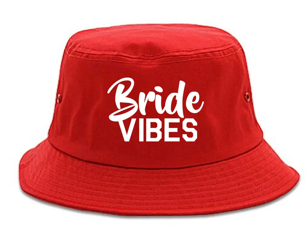 Bride Vibes Bridal Mens Bucket Hat