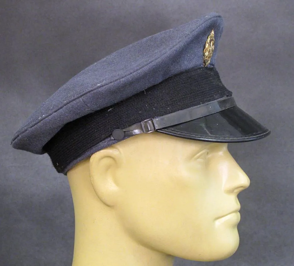 British WWII type R.A.F Other Ranks Visor Hat