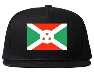 Burundi Flag Country Printed Snapback Hat Cap