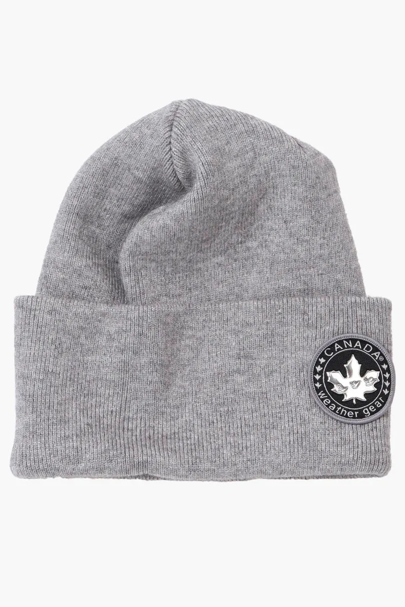 Canada Weather Gear Basic Cuffed Hat - Grey