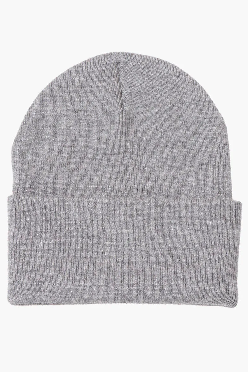 Canada Weather Gear Basic Cuffed Hat - Grey