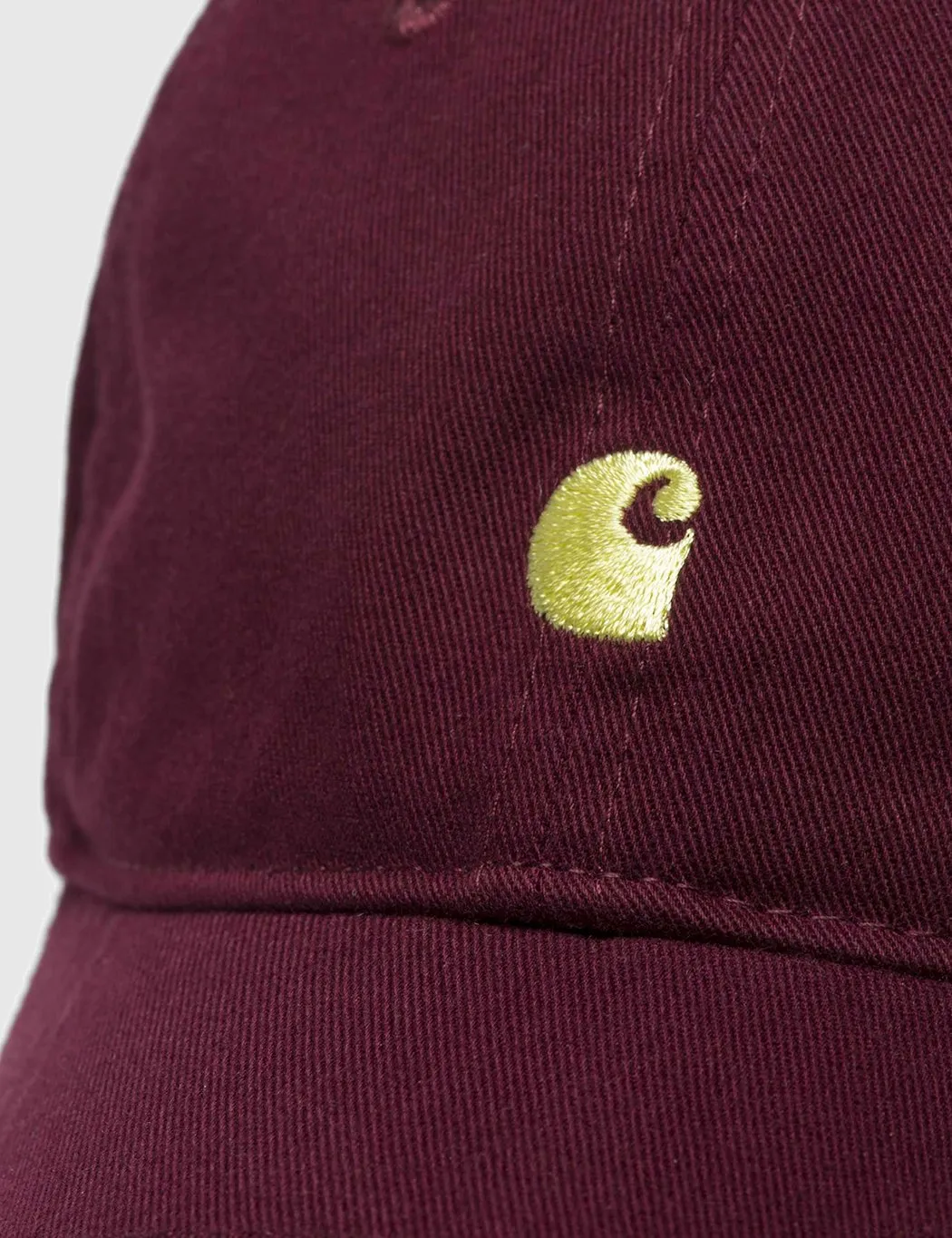 Carhartt Madison Logo Dad Cap - Amarone Red