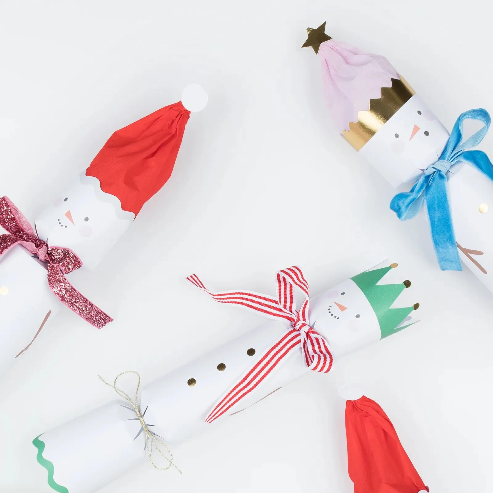 Christmas Crackers Snowman (Pack 6)