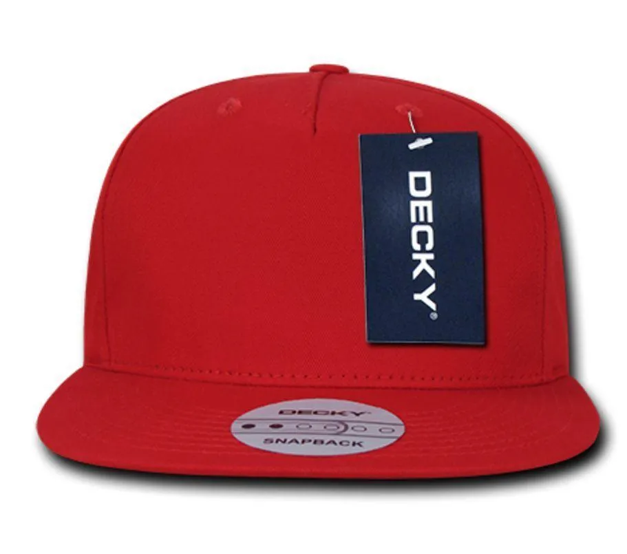 Decky Flat Bill Snapback Cotton Two Tone Baseball Green Under Visor Hats Caps