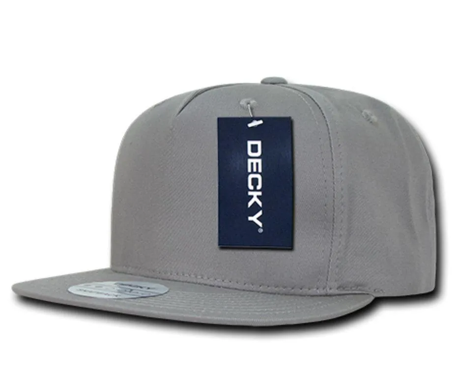 Decky Flat Bill Snapback Cotton Two Tone Baseball Green Under Visor Hats Caps