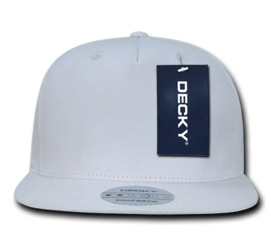 Decky Flat Bill Snapback Cotton Two Tone Baseball Green Under Visor Hats Caps