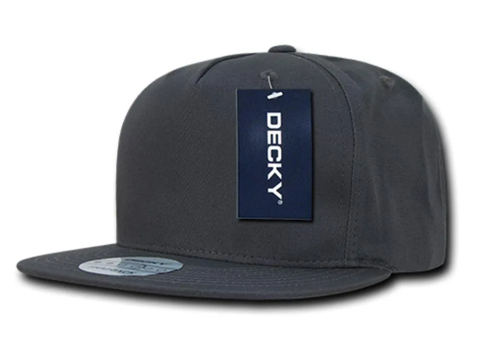 Decky Flat Bill Snapback Cotton Two Tone Baseball Green Under Visor Hats Caps