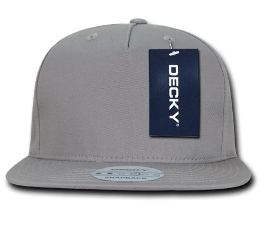 Decky Flat Bill Snapback Cotton Two Tone Baseball Green Under Visor Hats Caps