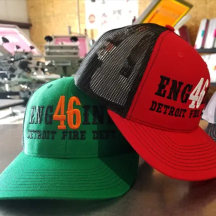 Engine FD Custom Hat - Snapback Trucker