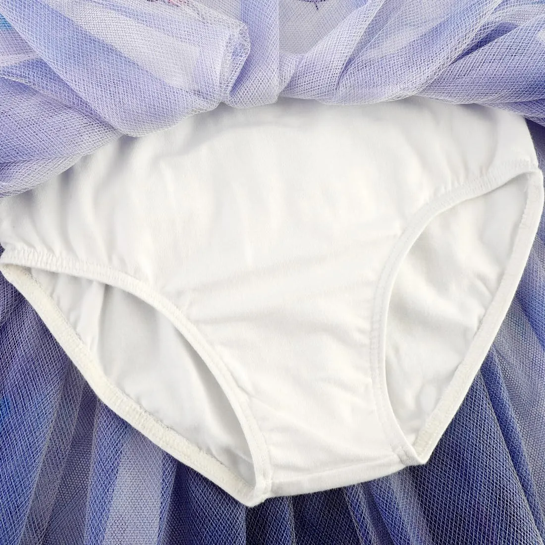EQSJIU Unicorn Ballet Leotards with Tutu for Girls Toddlers Dance Cotton Tulle Skirts Dress