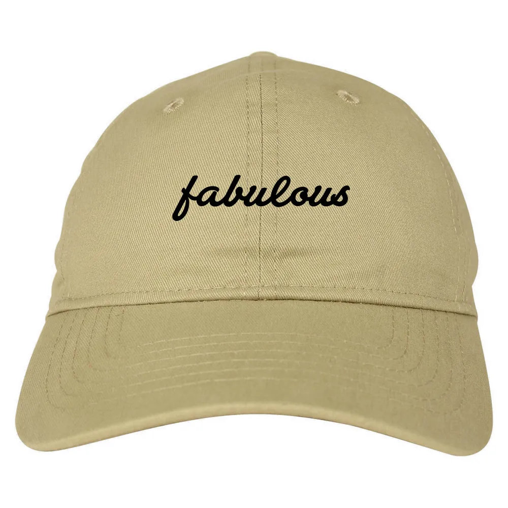 Fabulous Script Mens Dad Hat Baseball Cap
