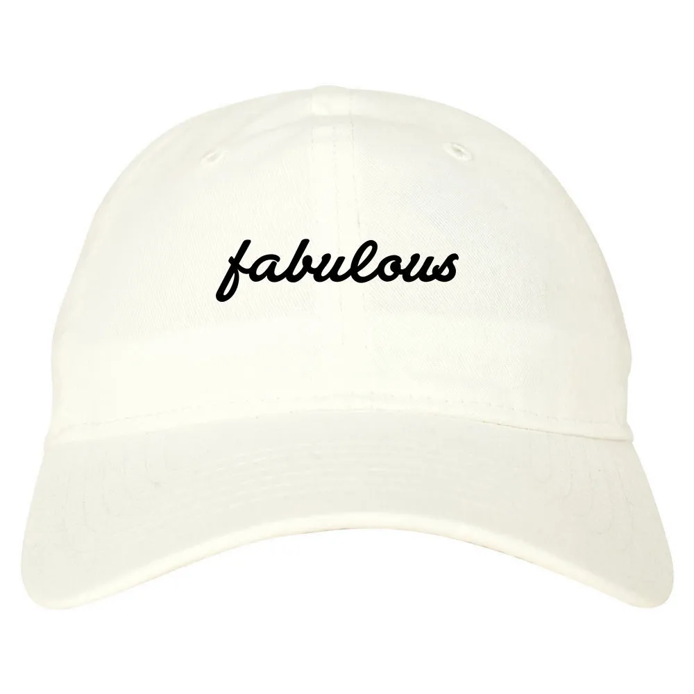 Fabulous Script Mens Dad Hat Baseball Cap