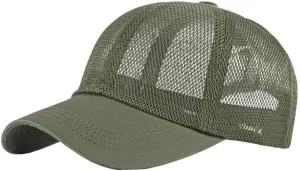 FASHIXD Mesh Baseball Cap for Men Women Summer Breathable Trucker Hats Adjustable Outdoor Sports Running Hats