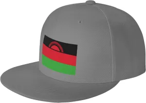 Flag of Malawi Trucker Hat for Men Snapback Hats Baseball Cap Flat Brim Hats