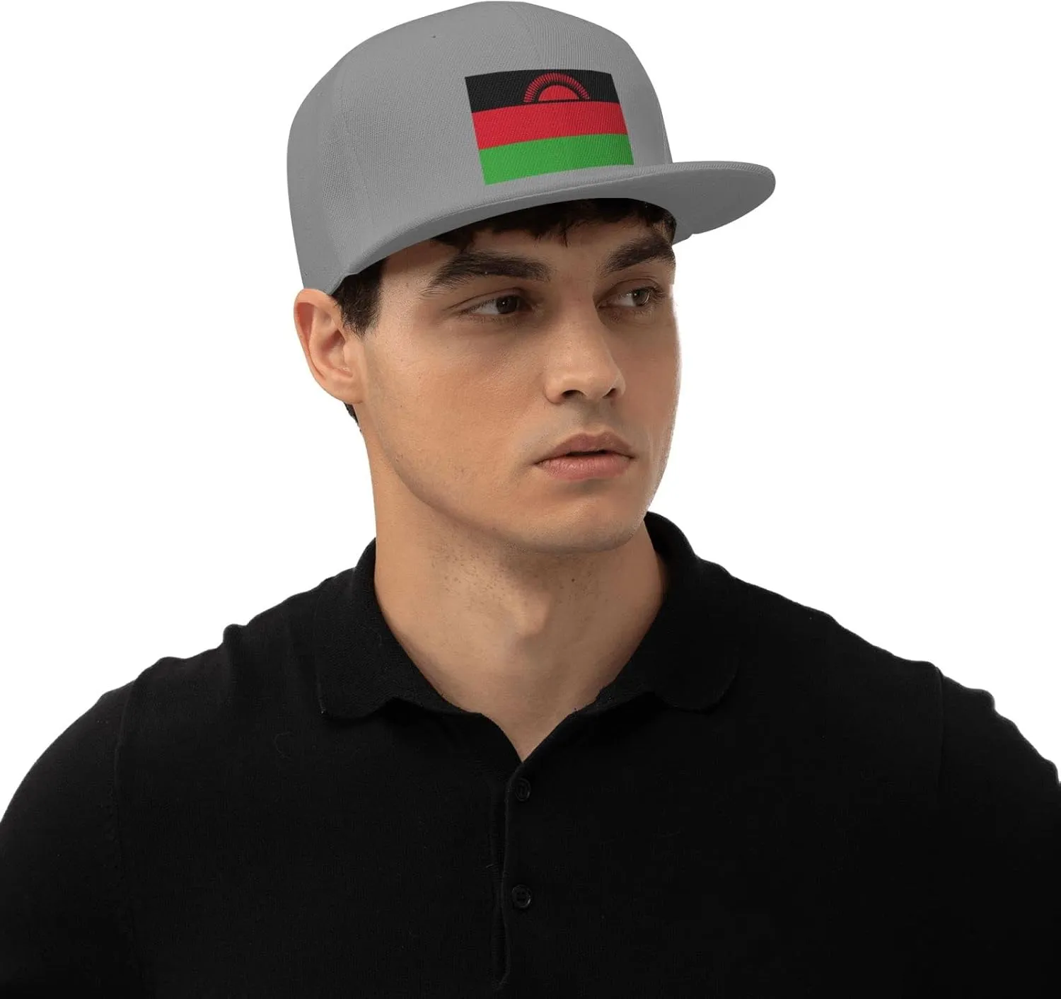 Flag of Malawi Trucker Hat for Men Snapback Hats Baseball Cap Flat Brim Hats