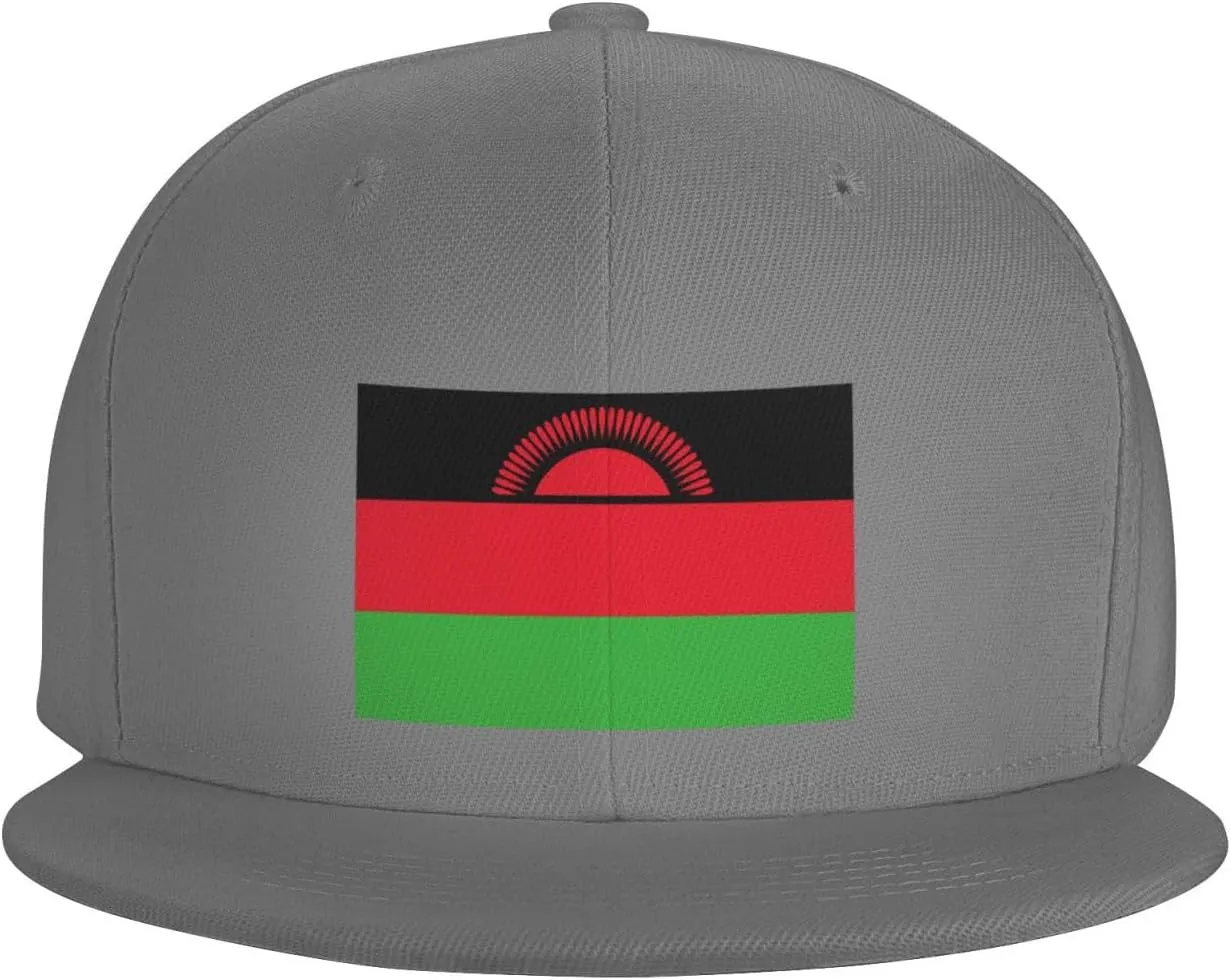 Flag of Malawi Trucker Hat for Men Snapback Hats Baseball Cap Flat Brim Hats