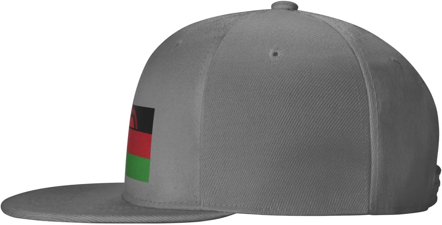 Flag of Malawi Trucker Hat for Men Snapback Hats Baseball Cap Flat Brim Hats