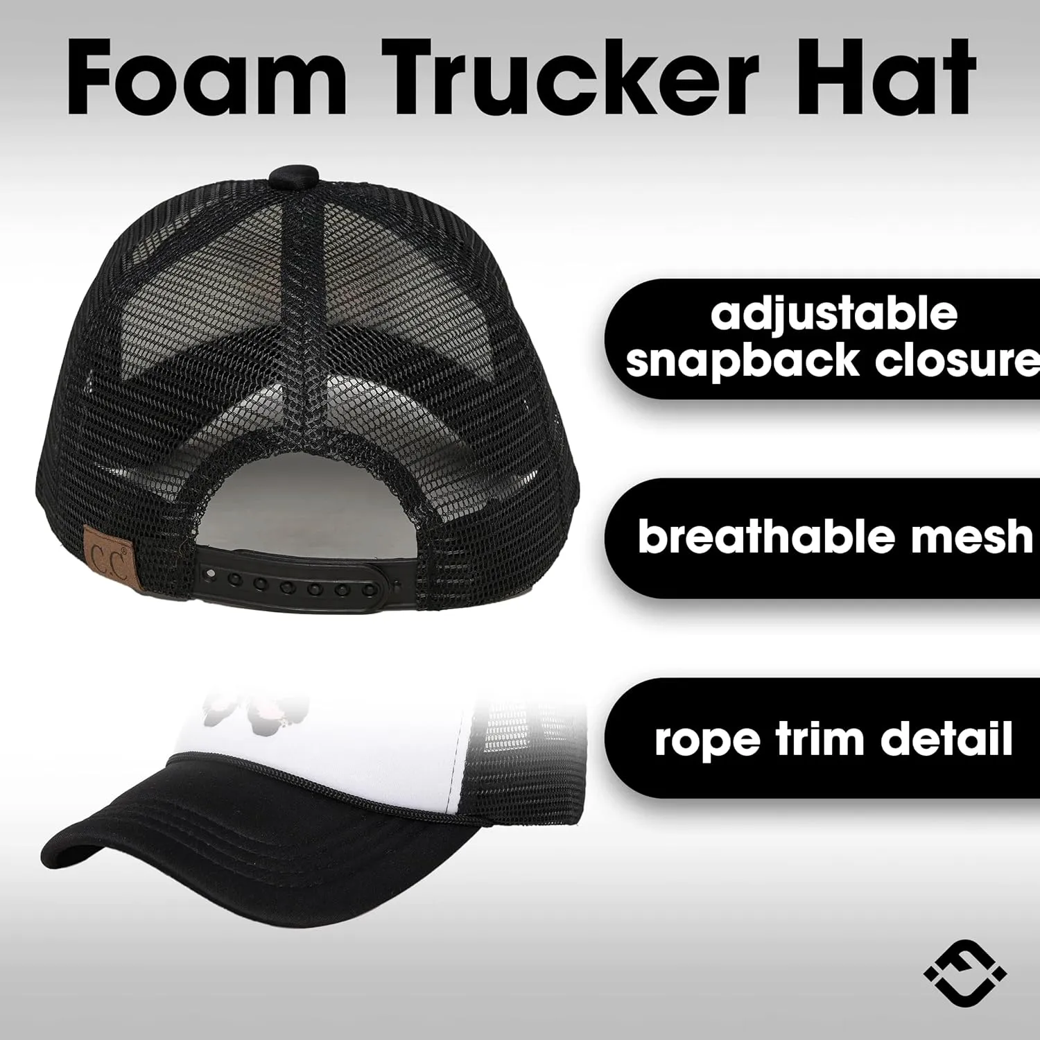 Funky Junque Premium Mesh Snapback Trucker Hat - Stylish Comfort for All - Patriotic, Humor & More