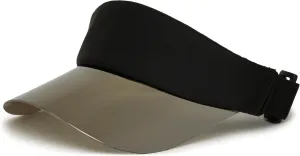Funky Junque Women's UV 50 Adjustable Sun Visor - Golf Tennis Pickleball - Sports Themes Solid Colors Easter Pastels