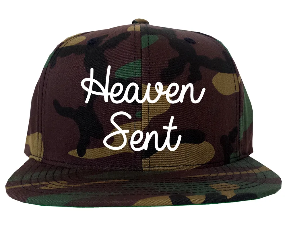 Heaven Sent Mens Snapback Hat
