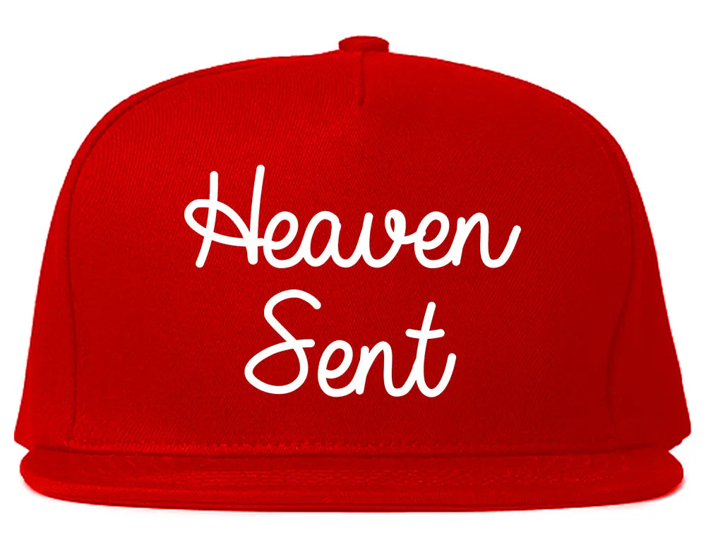 Heaven Sent Mens Snapback Hat